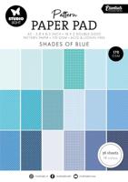 Studio Light • essentials pattern paper pad shades of blue - thumbnail