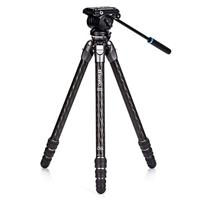 Benro Tortoise Carbon Statief met S4PRO videokop 34C leveling base - thumbnail