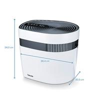 Beurer 68119 MareMed MK 500 Luchtreiniger 50 m² Wit, Zwart - thumbnail