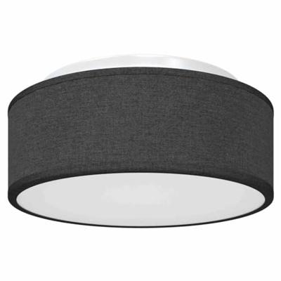 VidaXL Plafonnière met schijnwerpers zwart 30 x 30 x 13,5 cm stof