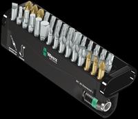 Wera BC Universal/30 Bit-Check 05056440001 Bitset 30-delig Plat, Kruiskop Phillips, Kruiskop Pozidriv, Inbus, Binnen-Torx, Torx BO - thumbnail