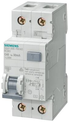 Siemens 5SU13566KK20 Aardlekschakelaar 2-polig 20 A 0.03 A 230 V