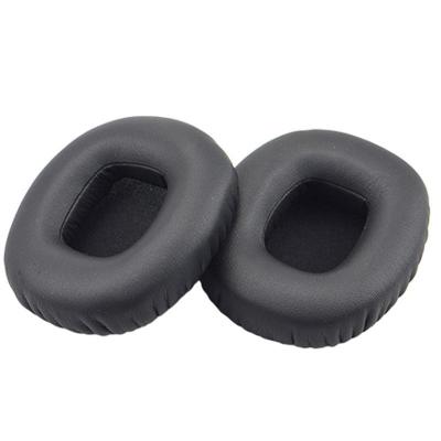 Voor JBL J55/J55a/J55i koptelefoon imitatieleer + Foam zachte oortelefoon beschermende cover earmuffs één paar (zwart)