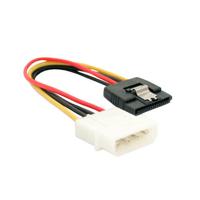 ACT Molex 4-pin naar SATA F/M 0,15m - thumbnail