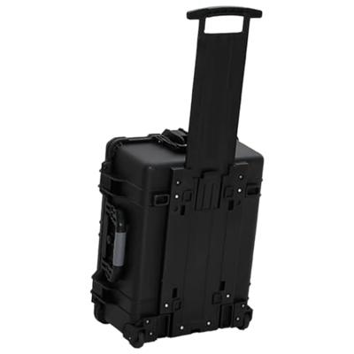 VidaXL Flightcase op wieltjes 58x45x27 cm pp zwart VidaXL Flightcase op wieltjes 58x45x27 cm pp zwart