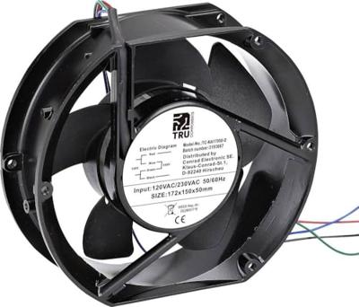 TRU COMPONENTS TC-NA17050-D Axiaalventilator 230 V/AC, 120 V/AC 310 m³/h (l x b x h) 172 x 150 x 50 mm