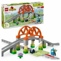 LEGO® DUPLO 10426 Treinbrug en rails uitbreidingsset - thumbnail