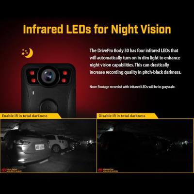 Transcend Bodycam 64G DrivePro Body 30, Non-LCD