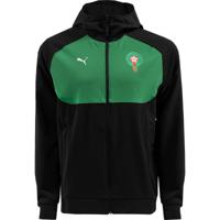 Marokko Tech Woven Trainingspak Senior Zwart - Maat M - Kleur: Zwart | Soccerfanshop - thumbnail