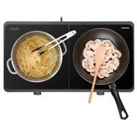 Tomado TIH3501S - Dubbele Inductie kookplaat - 2 kookzones - Boostfunctie - LED display - 3000 W - Normale stekker - thumbnail