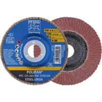 PFERD TOOLS 67746125 PFC 125 A 60 PSF STEELOX Lamellenschijf Diameter 125 mm Boordiameter 22.23 mm Korrelgrootte (num) 60 RVS, Staal 10 stuk(s) - thumbnail
