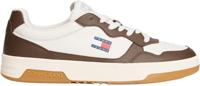 Tommy Hilfiger TJM cupsole 0LI ivory brown Wit maat 43 - thumbnail
