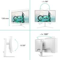 Philips Monitor 27M2N3501PA 27 inch QHD, 260 Hz, IPS snel, 0,3 ms MPRT, Adaptive Sync, HDR400, hoogteverstelling (2560 x 1440, HDMI 2X 2.0, DP 1x 1.4), zwart - thumbnail