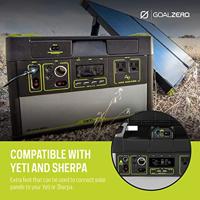 Goal Zero 30 'verlengkabel 8 mm 9 m of 30 extra voeten om doel nul zonnepanelen aan elkaar te verbinden of kan worden gebruikt om panelen aan te sluiten op nul yeti of Sherpa 100ac voor opladen - thumbnail
