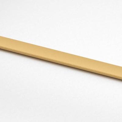 Schuifdeur 102,5x205 cm mat ESG-glas en aluminium goudkleurig - thumbnail