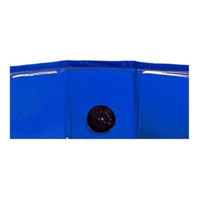 Zwembad Verwijderbaar Huisdieren Blauw Polyester Plastic (120 x 30 x 120 cm)