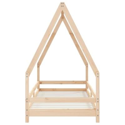 Kinderbedframe 80x200 cm massief grenenhout