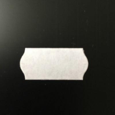 Etiket 2612 wit permanent 2-slit 54.000