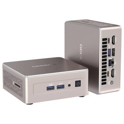 GEEKOM Mini-PC (HTPC) Mini A5 AMD Ryzen 5 7430U 4.3 GHz 16 GB RAM 512 GB SSD AMD Win 11 Pro A5