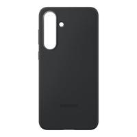Samsung Silicone Case voor Galaxy S25 FE Telefoonhoesje Zwart - thumbnail