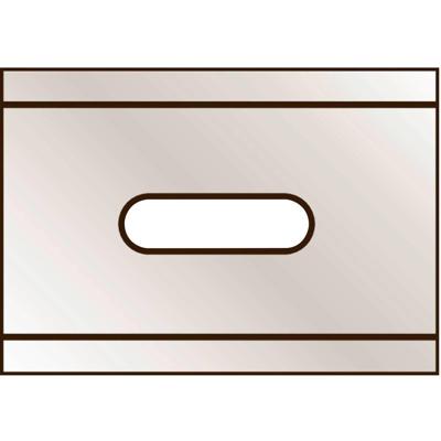 Reservemes Martor rechthoekig nr. 92043 10 stuks