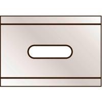 Reservemes Martor rechthoekig nr. 92043 10 stuks - thumbnail