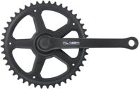 Pieper Mp crankstel crankset 4-edge 44t 170mm steel black - thumbnail
