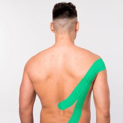 Cure Tape Kinesiotape groen 5cm x 5m 1 Stuks Cure Tape Kinesiotape groen 5cm x 5m 1 Stuks
