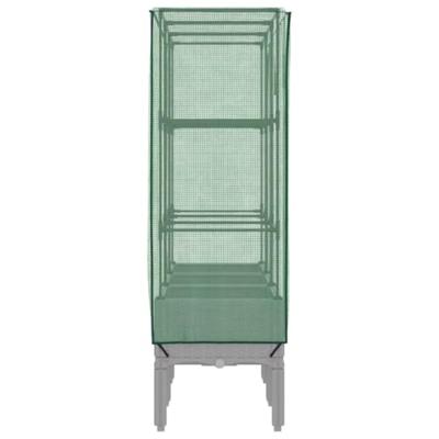 VidaXL Plantenbak verhoogd met kashoes 120x40x140 cm rattanlook VidaXL Plantenbak verhoogd met kashoes 120x40x140 cm rattanlook