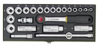Proxxon Industrial 23110 Dopsleutelset Metrisch 3/8 (10 mm) 24-delig - thumbnail