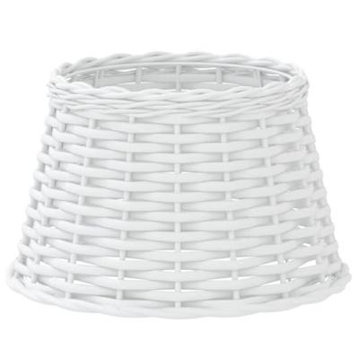VidaXL Lampenkap ø38x23 cm wicker wit