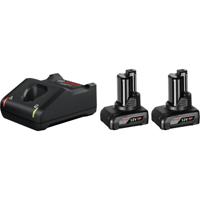 Bosch Professional 1600A01B20 GAL 12V-40 +2x GBA 6.0Ah Accu en acculader voor gereedschap 12 V 6 Ah Li-ion - thumbnail