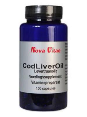 Nova Vitae Levertraanolie capsules 150 Capsules