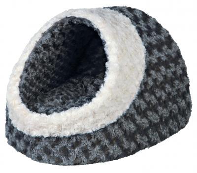 TRIXIE KATTENMAND IGLO KALINE GRIJS / CREME 41X35X26 CM TRIXIE KATTENMAND IGLO KALINE GRIJS / CREME 41X35X26 CM