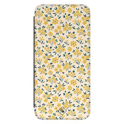 Samsung Galaxy A53 flipcase - Yellow garden