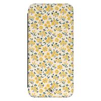 Samsung Galaxy A53 flipcase - Yellow garden - thumbnail