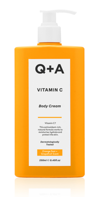 Q+A Vitamine C Body Cream Orange Grapefruit