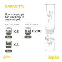 Aqiila Coffeebird Portable espresso machine Capsulemachine Zwart Capaciteit koppen: 5 Portable - thumbnail