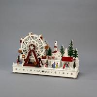 Konstsmide 3244-250 Houten figuur LED Wit - thumbnail