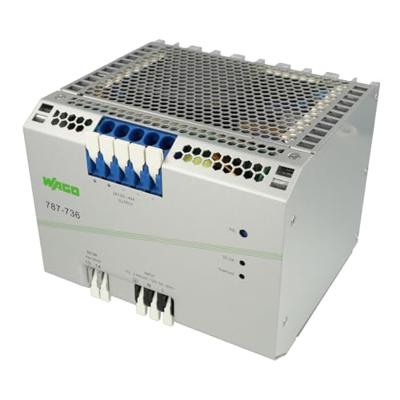 WAGO 787-736 DIN-rail netvoeding 24 V/DC 40 A Aantal uitgangen:2 x Inhoud 1 stuk(s)