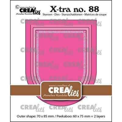 Crealies • xtra kiekeboe omgekeerde boog