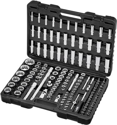 Vigor V5461 Dopsleutel-bitinzetset 1/2, 1/4, 3/8 133-delig