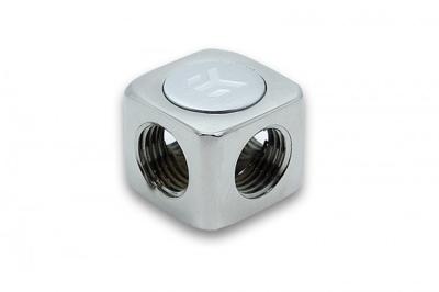 EKWB EK-AF X-Splitter 4F G1/4 - Nickel verbinding