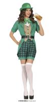 Kostuum St. Patrick Dames Groen Sheena - thumbnail
