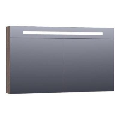Brauer Promise Deluxe Spiegelkast - 120 cm - met Directe Verlichting - 2 Dubbelzijdige Spiegeldeuren - Grove