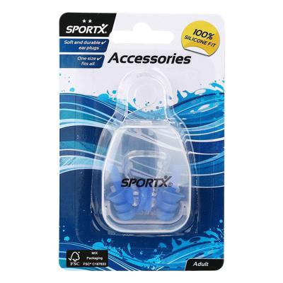 SportX adult neusclip en oordoppen