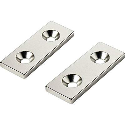 TRU COMPONENTS W40L15T3-2M4 Permanente magneet Rechthoekig (l x b x h) 40 x 15 x 3 mm N35 Grenstemperatuur (max.): 80 °C TRU COMPONENTS W40L15T3-2M4 Permanente magneet Rechthoekig (l x b x h) 40 x 15 x 3 mm N35 Grenstemperatuur (max.): 80 °C