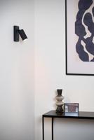 Lucide CLUBS - Bedlamp / Wandlamp - 1xGU10 - Zwart - thumbnail