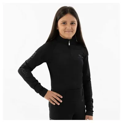 BR Eevolv Zip-Up zwart maat:152
