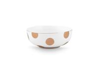 Pip Studio Kom Dot Delight Wit-Goud 15cm - thumbnail